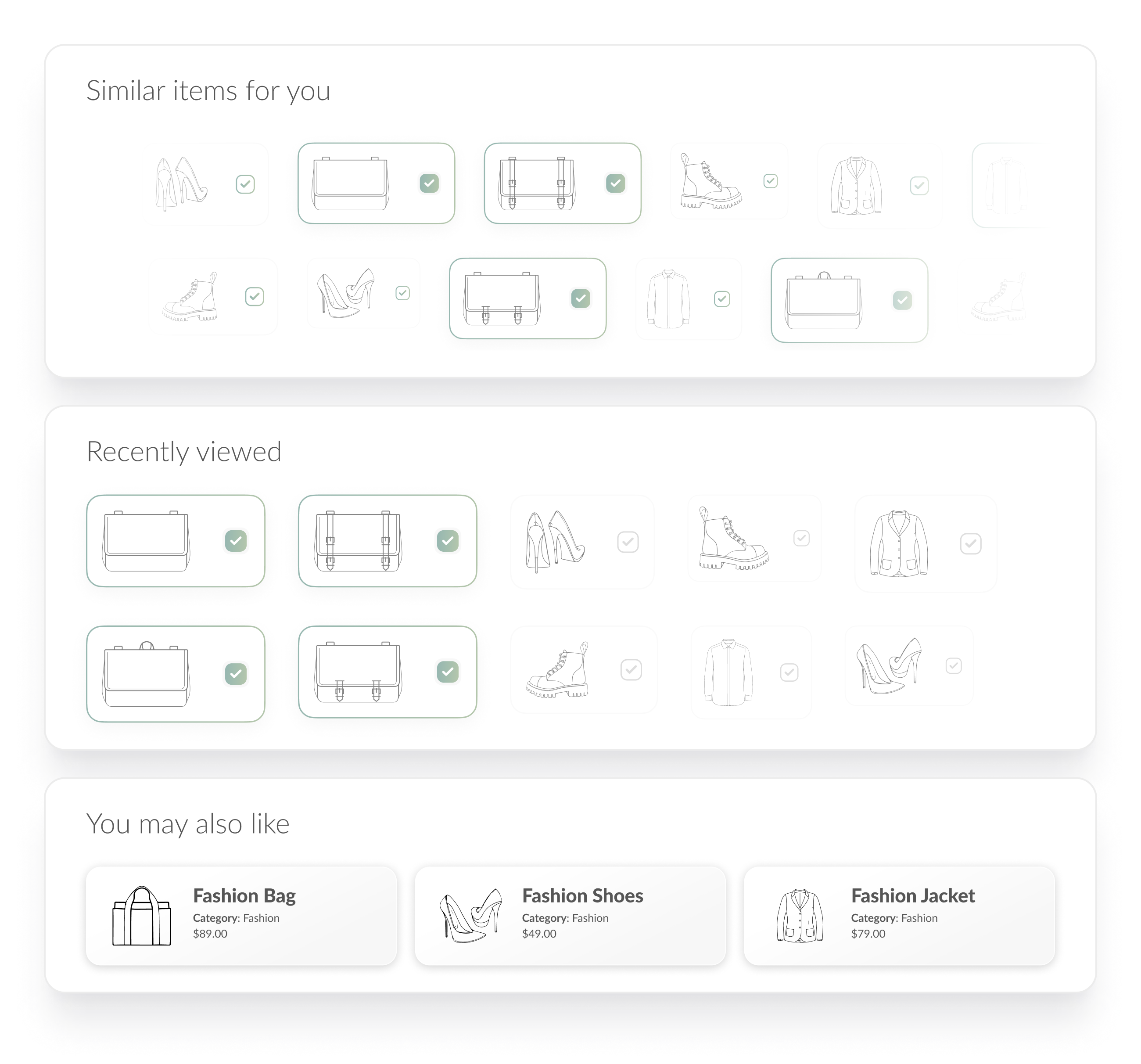 Popular recommendation models